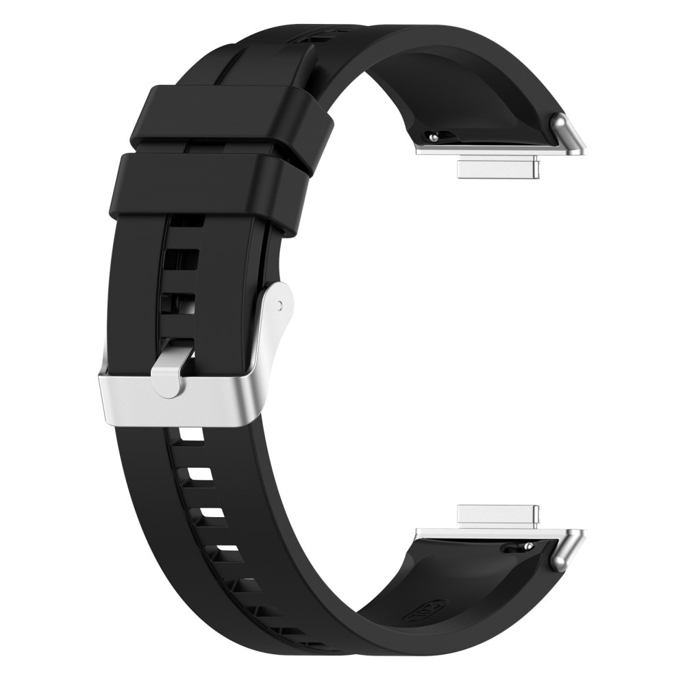 Cinturino in silicone per Huawei Watch Fit 2, nero