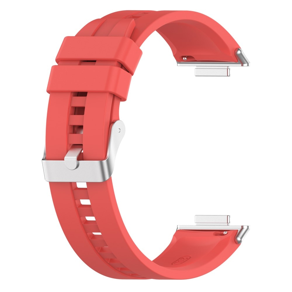 Cinturino in silicone per Huawei Watch Fit 2, Rosso