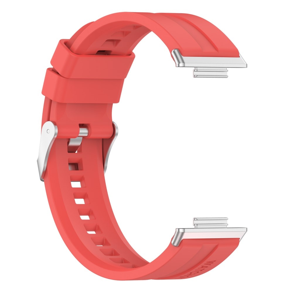 Cinturino in silicone per Huawei Watch Fit 2, Rosso