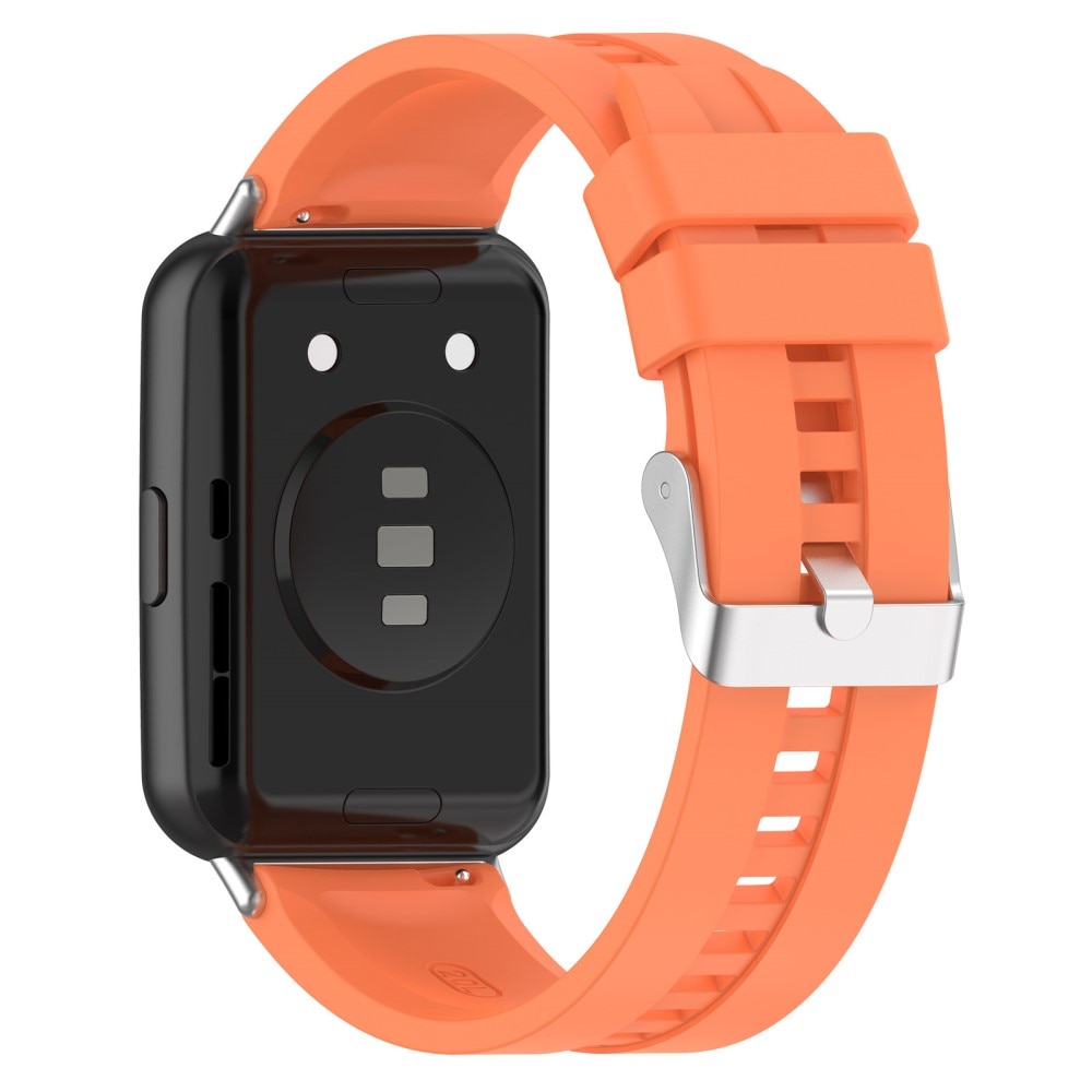 Cinturino in silicone per Huawei Watch Fit 2, arancia