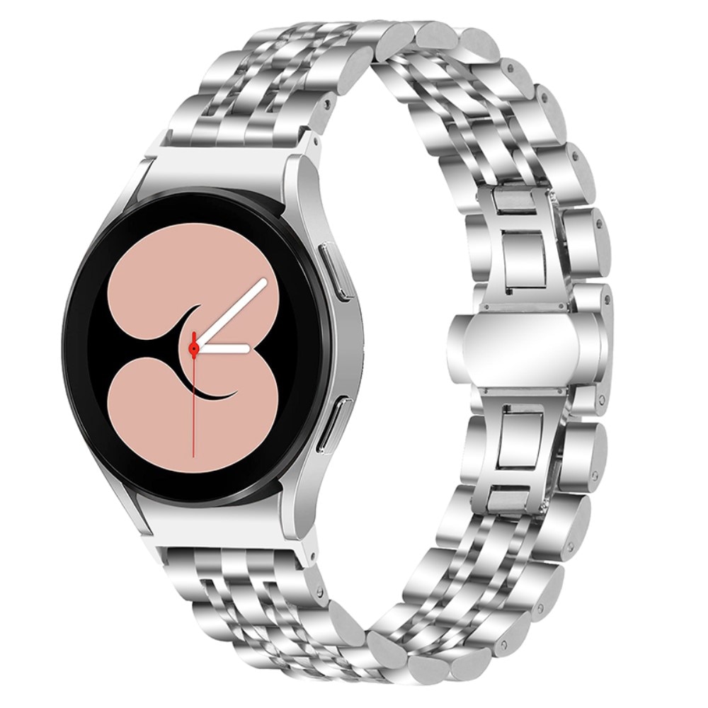 Cinturino in metallo Business Samsung Galaxy Watch 4 40/42/44/46mm d'argento