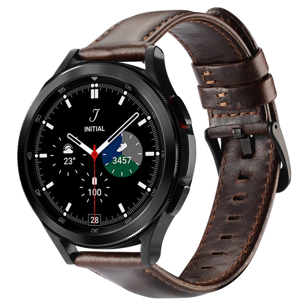 Cinturino in pelle Samsung Galaxy Watch 6 40mm Brown