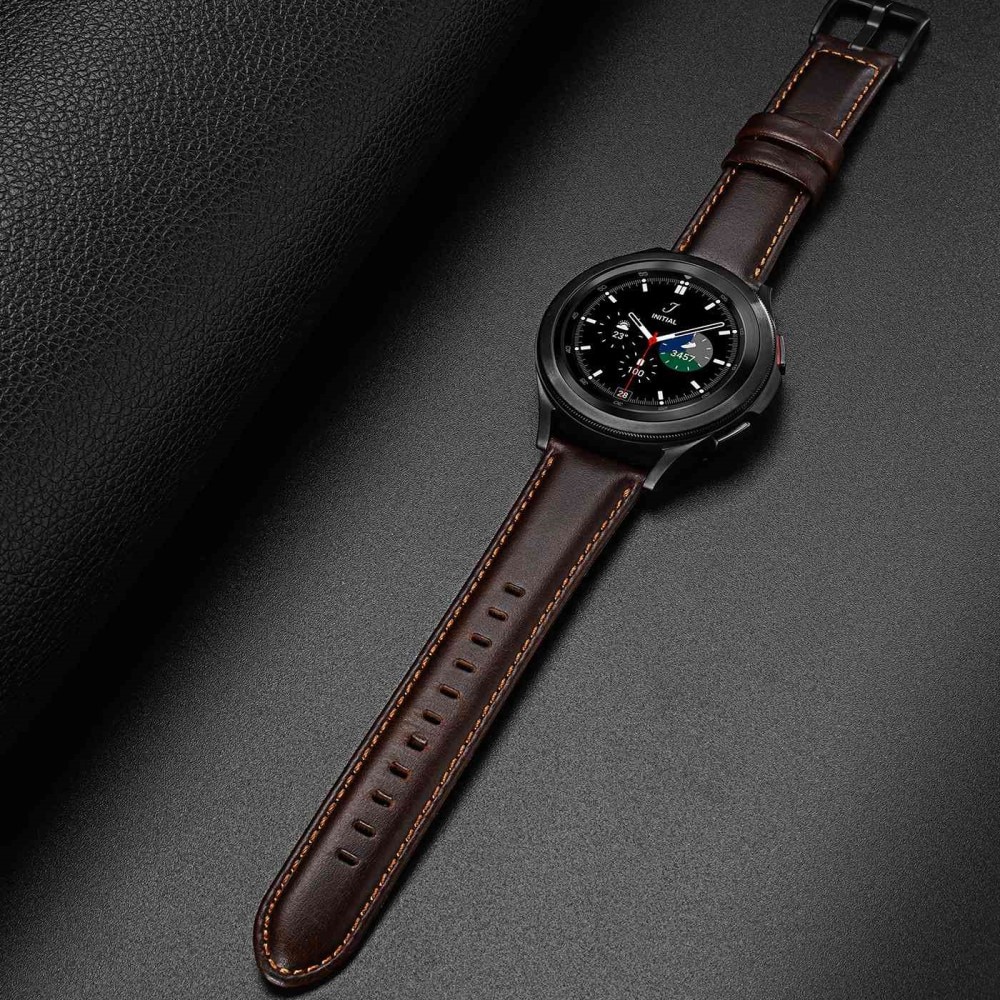 Cinturino in pelle Samsung Galaxy Watch 6 Classic 43mm Brown