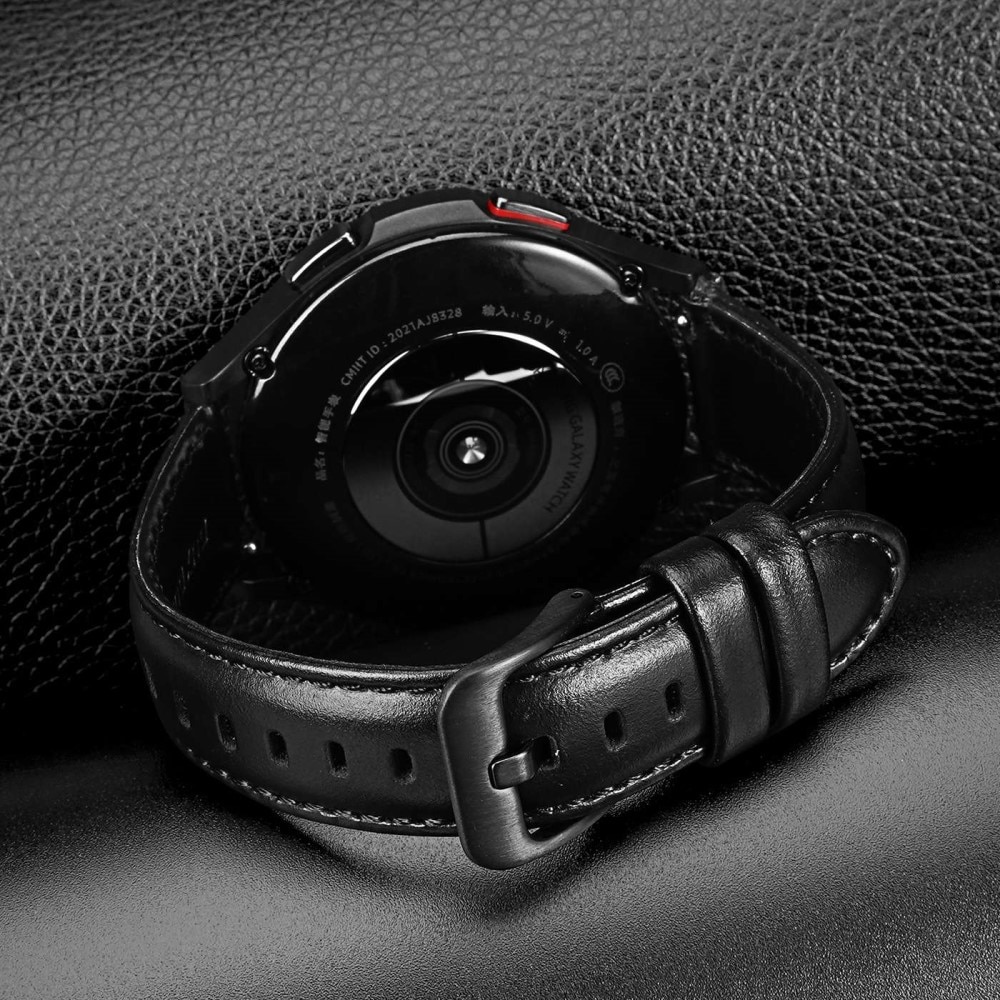 Cinturino in pelle Samsung Galaxy Watch 6 44mm Black