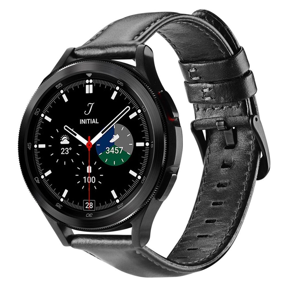 Cinturino in pelle Samsung Galaxy Watch 6 44mm Black