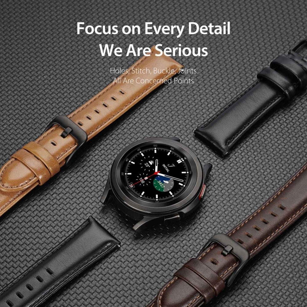 Cinturino in pelle Samsung Galaxy Watch 6 44mm Black