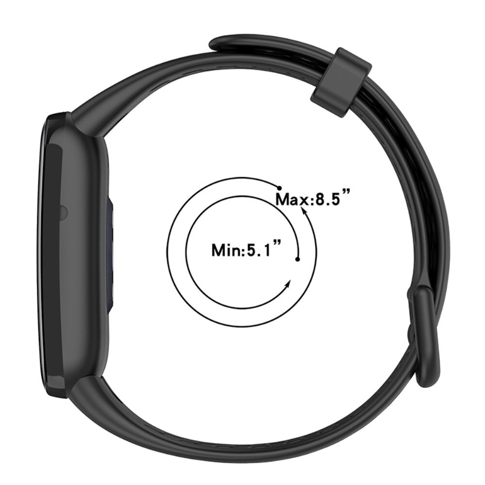 Cinturino Sport in Silicone Xiaomi Mi Band 7 Nero