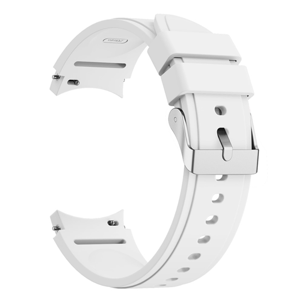 Full Fit Cinturino in silicone Samsung Galaxy Watch 5 Pro 45mm Bianco
