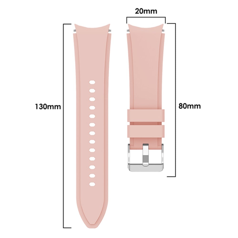 Full Fit Cinturino in silicone Samsung Galaxy Watch 4 40mm, rosa