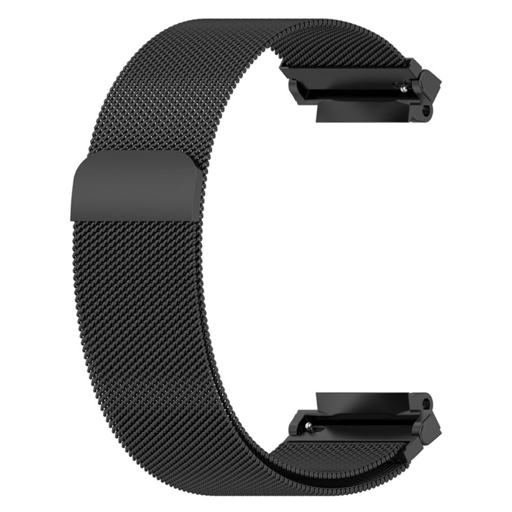 Cinturino in maglia milanese per Amazfit T-Rex 2, Nero