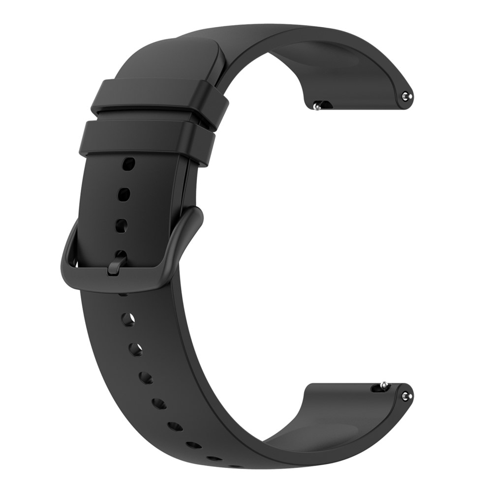 Cinturino in silicone per Hama Fit Watch 4910, nero