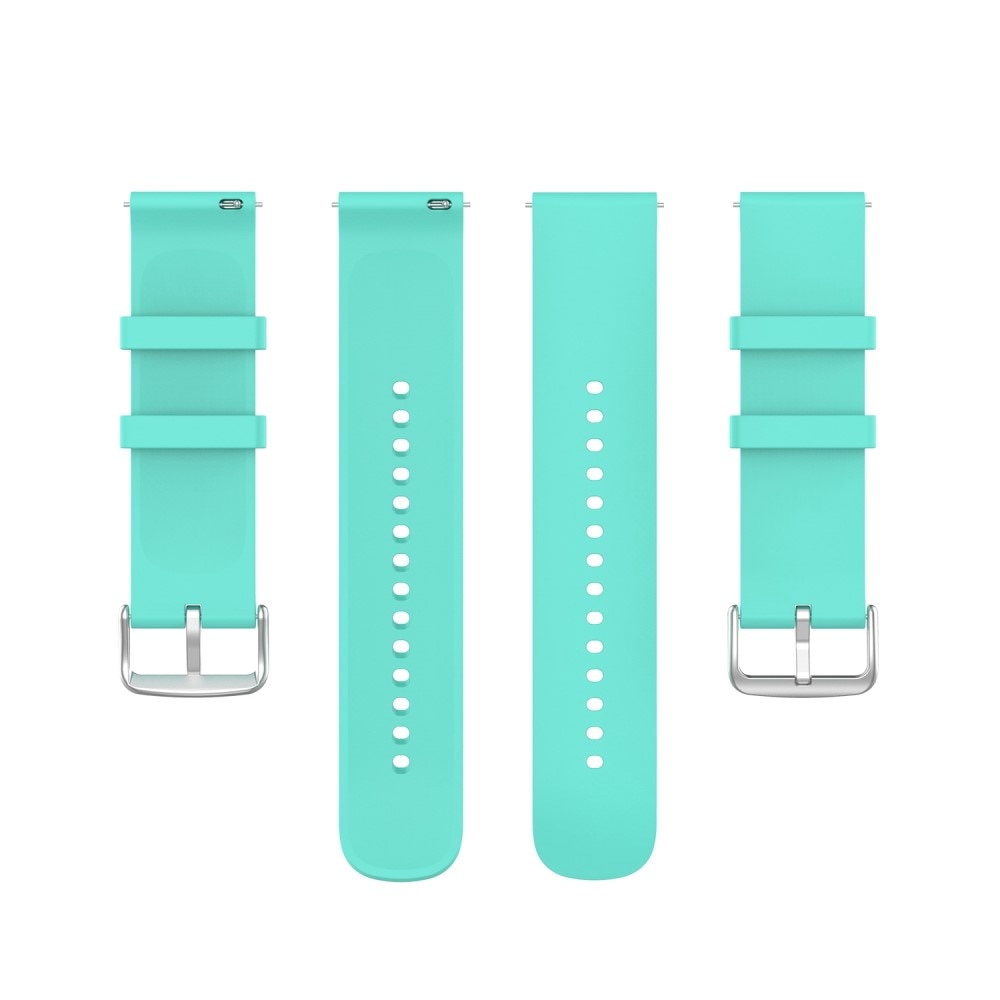 Cinturino in silicone per Samsung Galaxy Watch 4 44mm, turchese