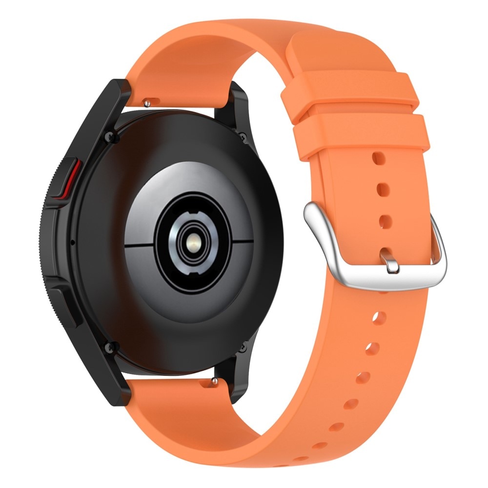 Cinturino in silicone per Amazfit GTS 4 Mini, arancia