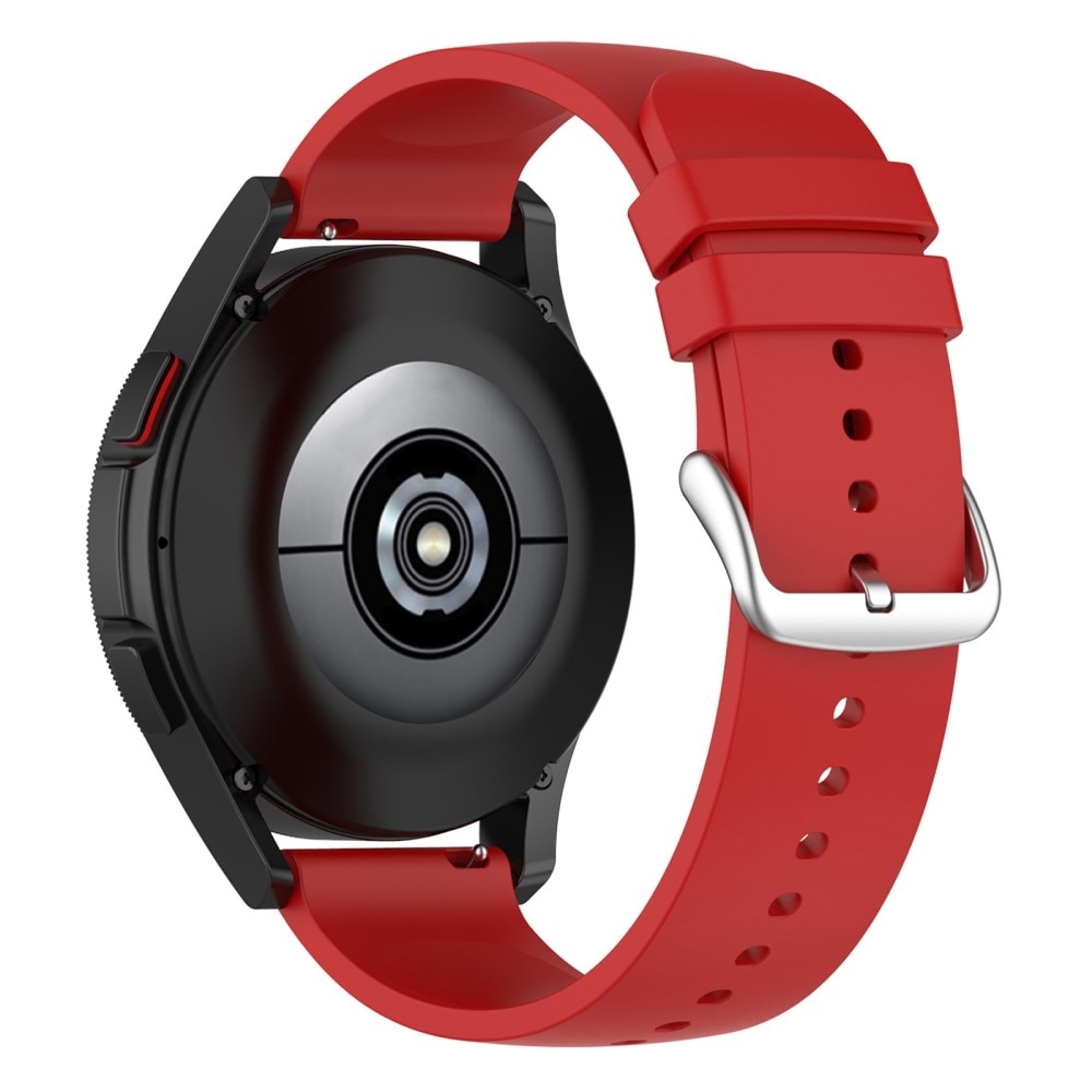 Cinturino in silicone per Samsung Galaxy Watch 5 44mm, rosso