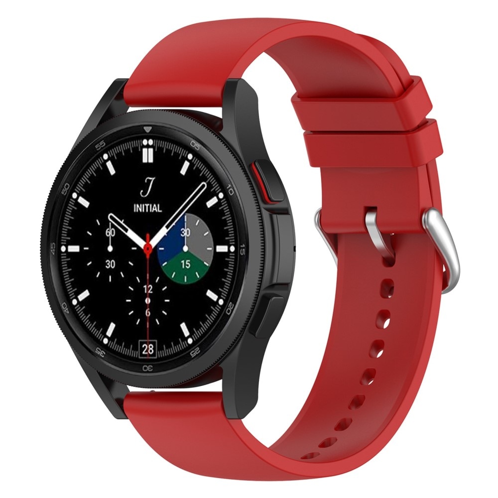 Cinturino in silicone per Samsung Galaxy Watch 4/5 44mm, rosso