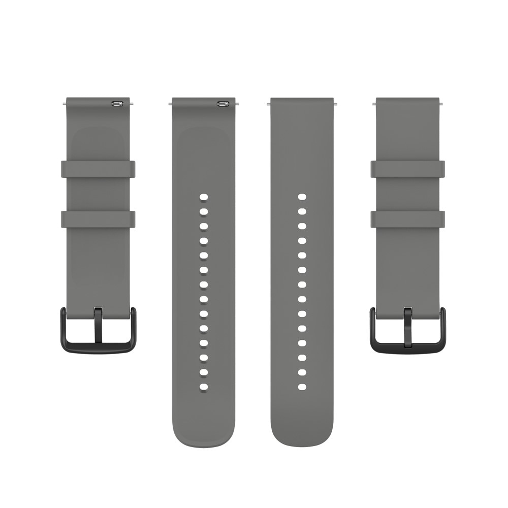 Cinturino in silicone per Withings Steel HR 40mm, grigio