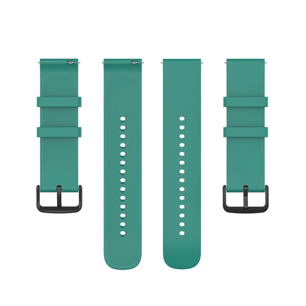 Cinturino in silicone per Samsung Galaxy Watch 4 44mm, verde