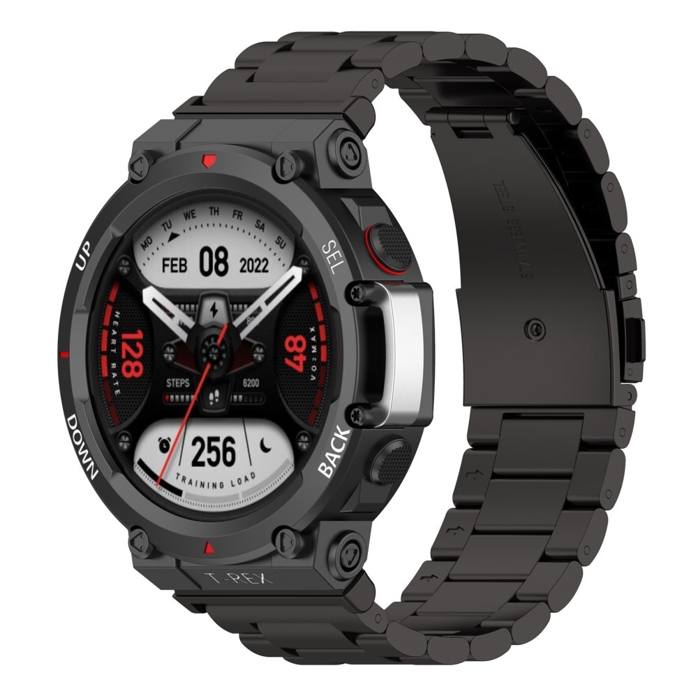 Cinturino in metallo Amazfit T-Rex 2 Nero