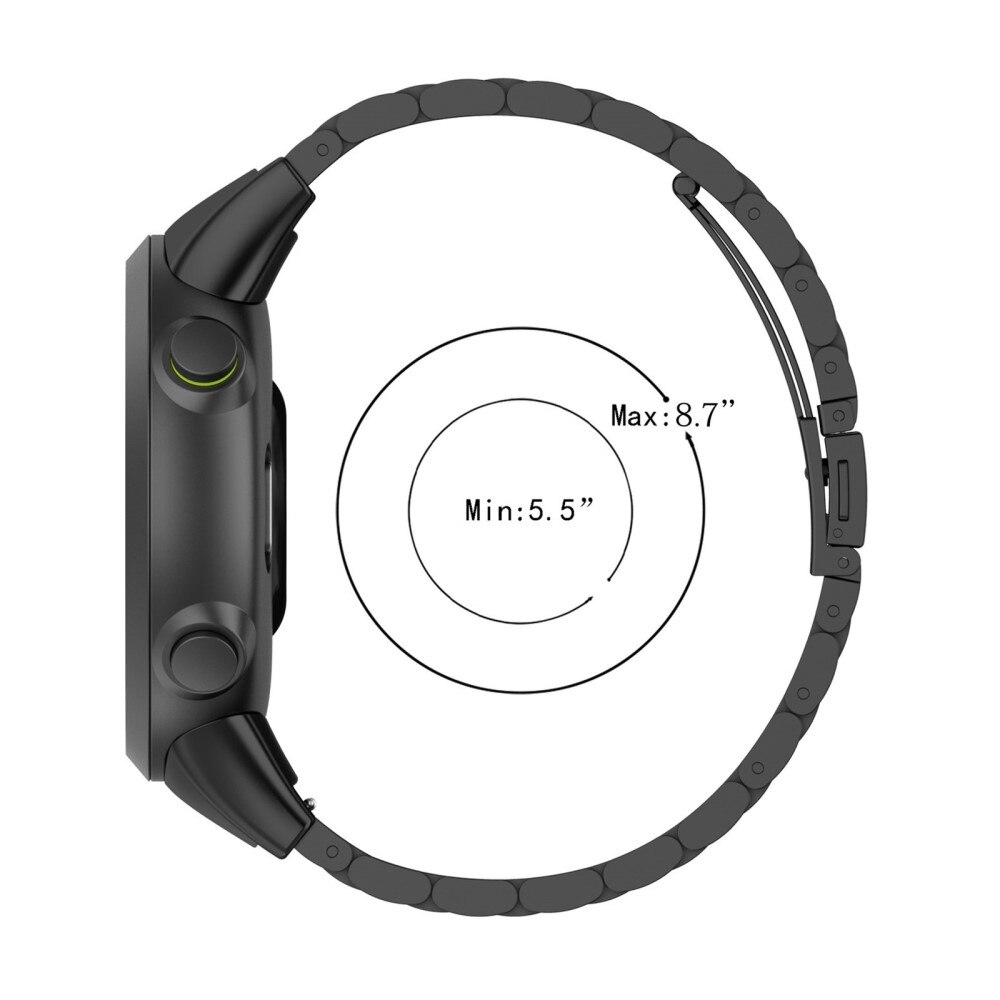 Cinturino in metallo Garmin Forerunner 45 Nero