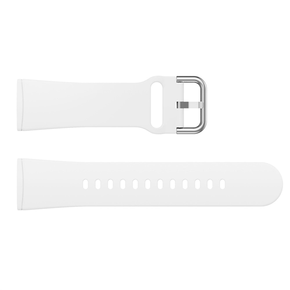 Cinturino in silicone per Fitbit Versa 3, bianco