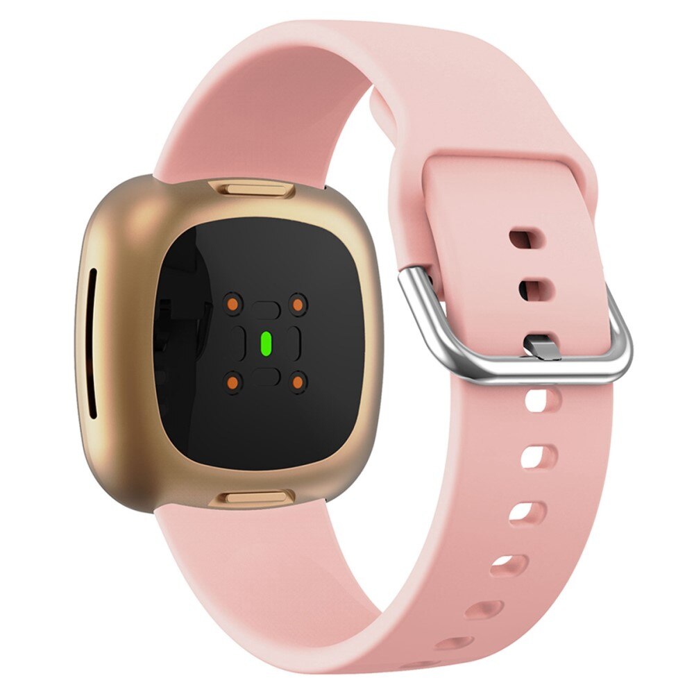 Cinturino in silicone per Fitbit Versa 3, rosa