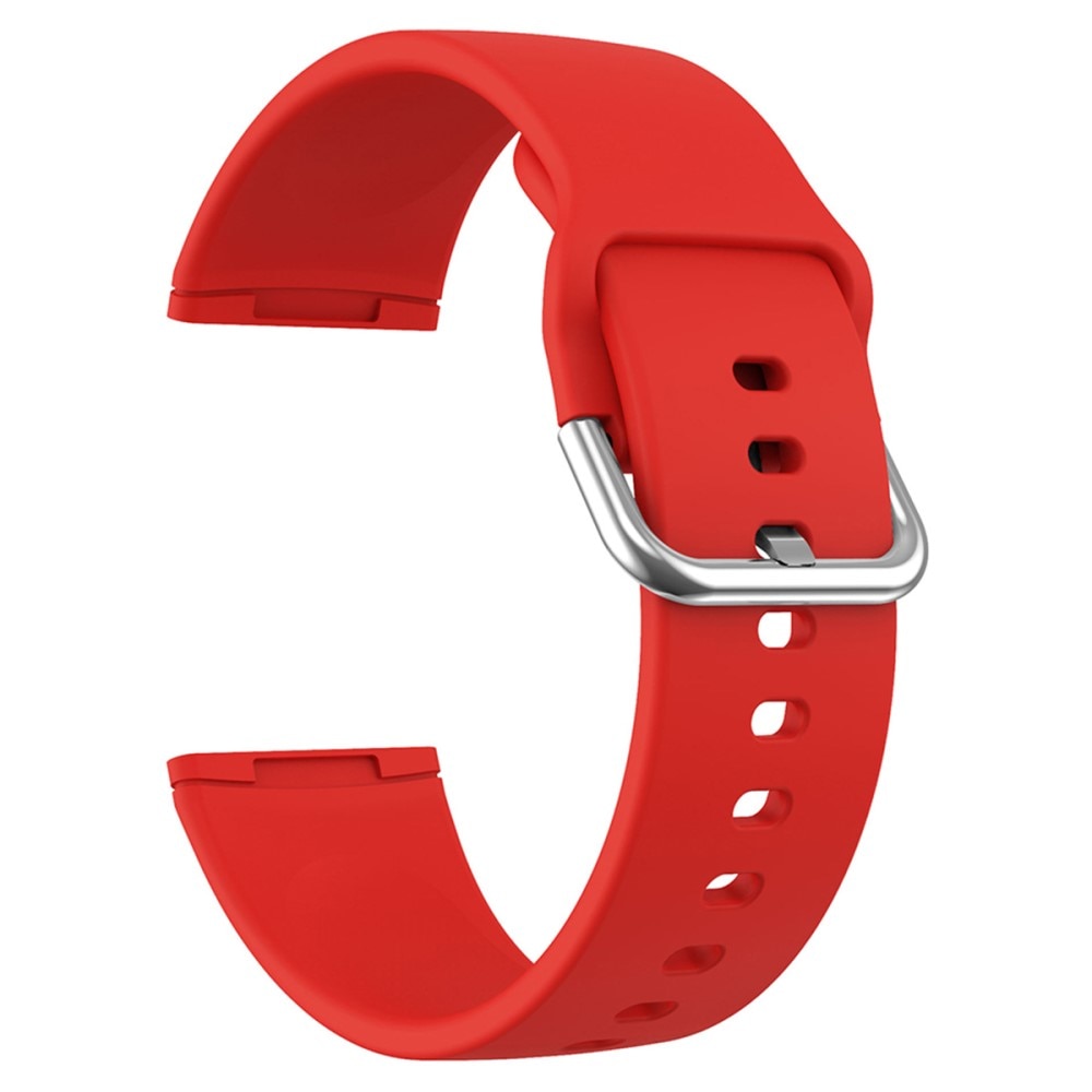 Cinturino in silicone per Fitbit Versa 4, rosso