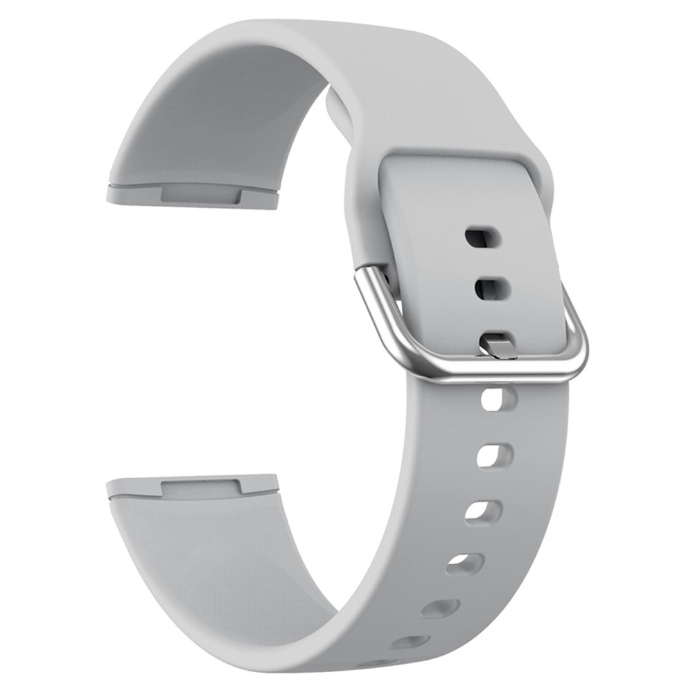 Cinturino in silicone per Fitbit Versa 4, grigio
