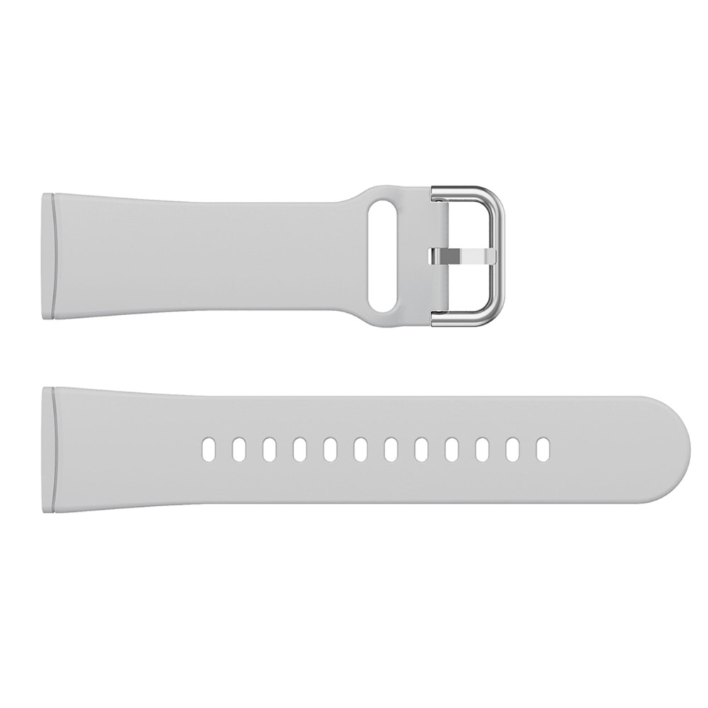 Cinturino in silicone per Fitbit Sense 2, Grigio