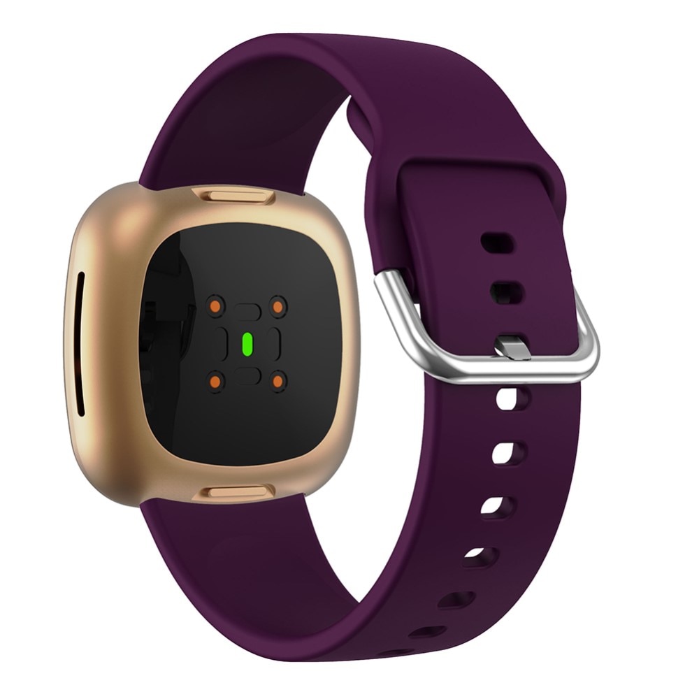 Cinturino in silicone per Fitbit Versa 4, viola