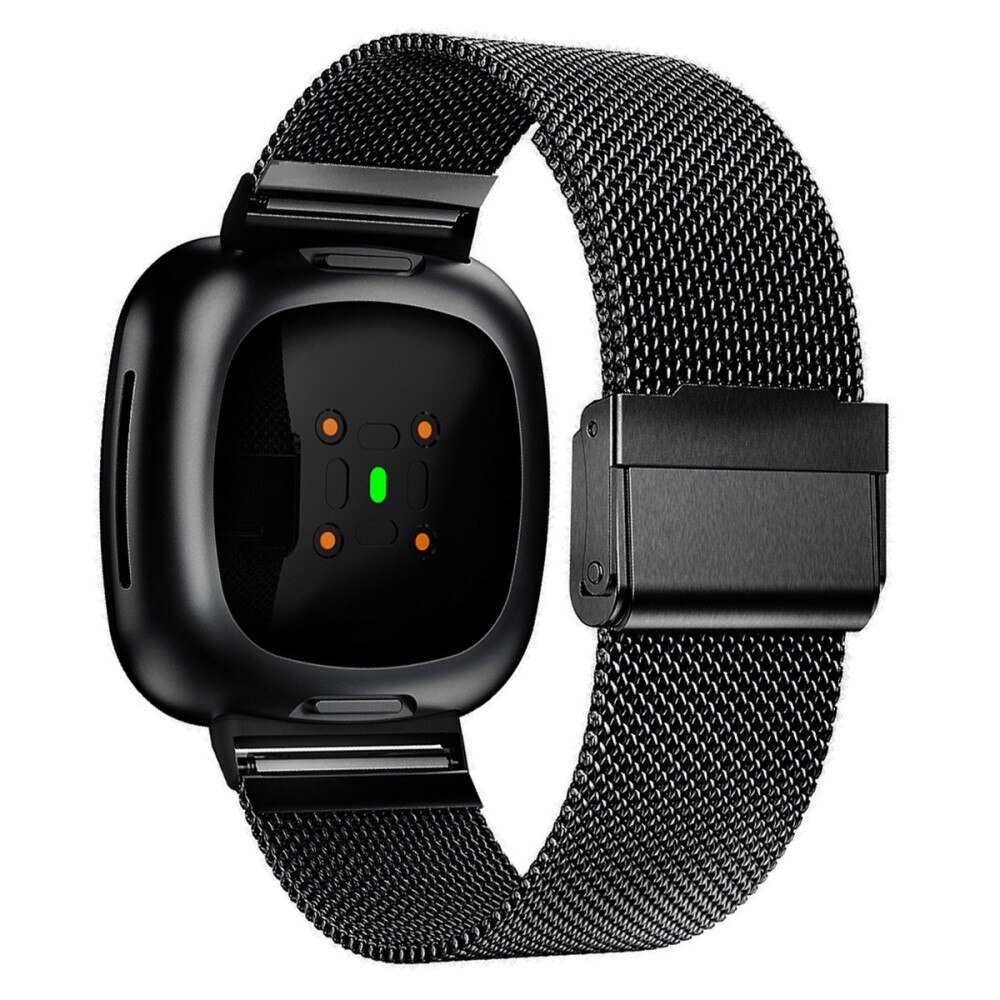 Cinturino in rete Fitbit Versa 3/Sense Black