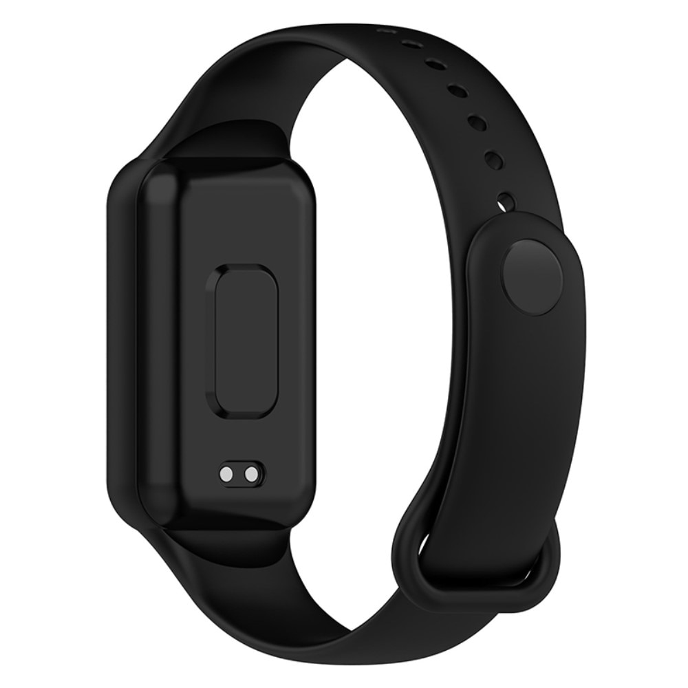 Cinturino in silicone per Amazfit Band 7, nero