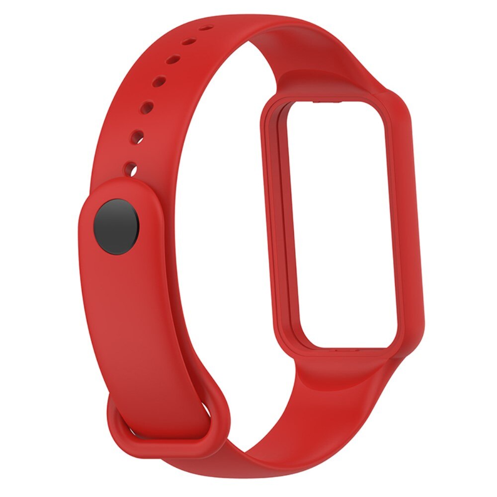 Cinturino in silicone per Amazfit Band 7, rosso