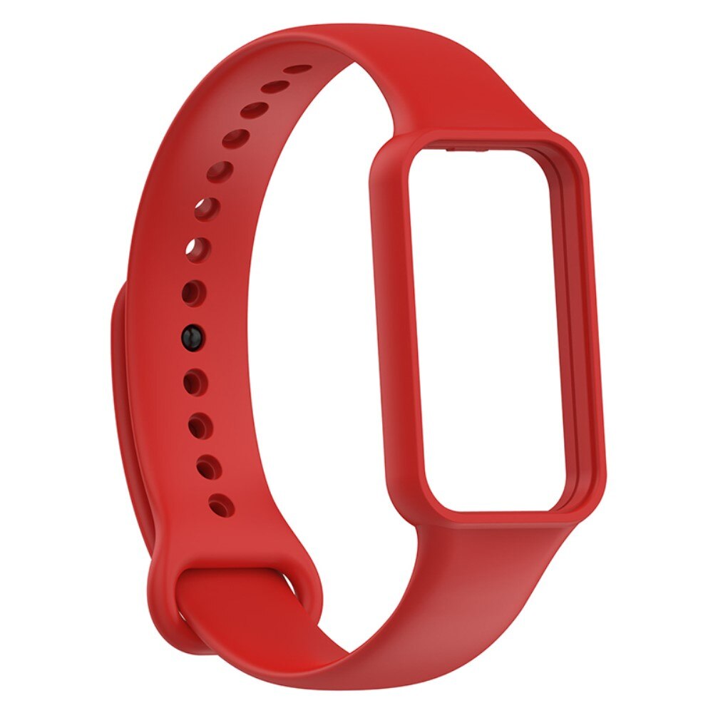 Cinturino in silicone per Amazfit Band 7, rosso