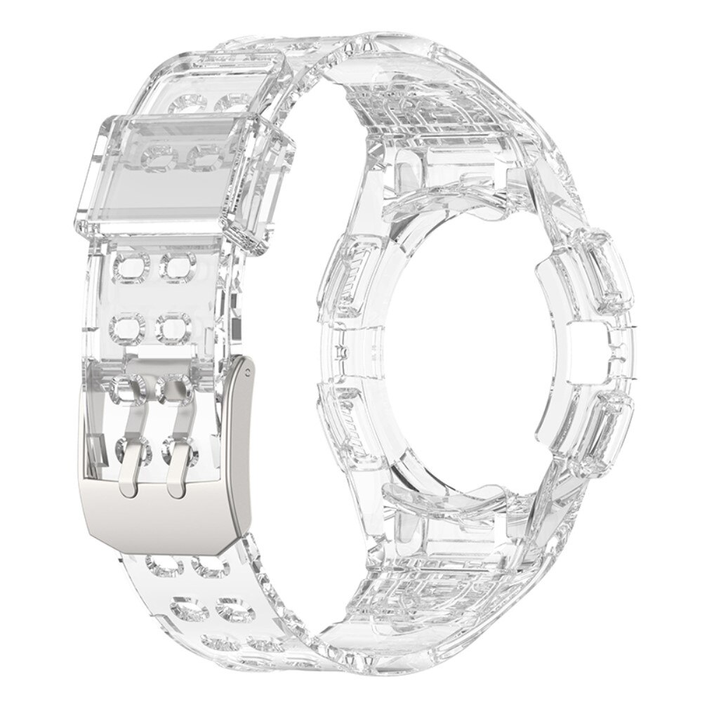 Cinturino con cover Crystal Samsung Galaxy Watch 4 40mm Trasparente