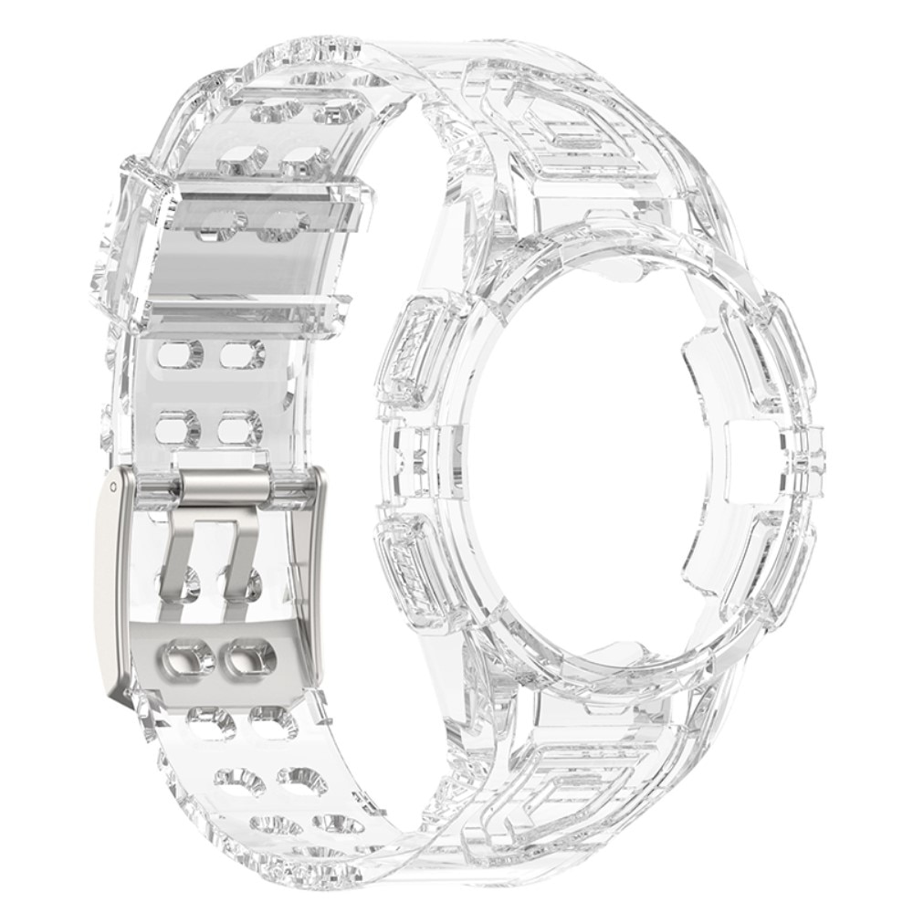 Cinturino con cover Crystal Samsung Galaxy Watch 4 40mm Trasparente