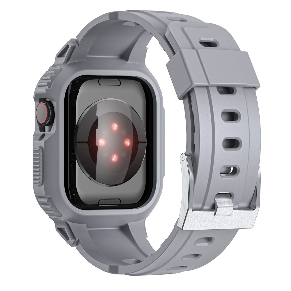 Cinturino con cover Avventura Apple Watch 41mm Series 9 grigio