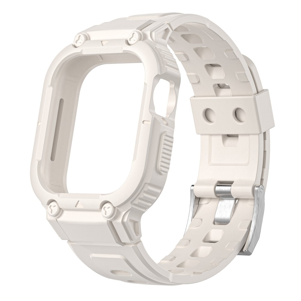 Cinturino con cover Avventura Apple Watch SE 44mm beige