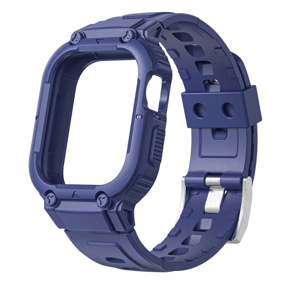 Cinturino con cover Avventura Apple Watch 42mm blu