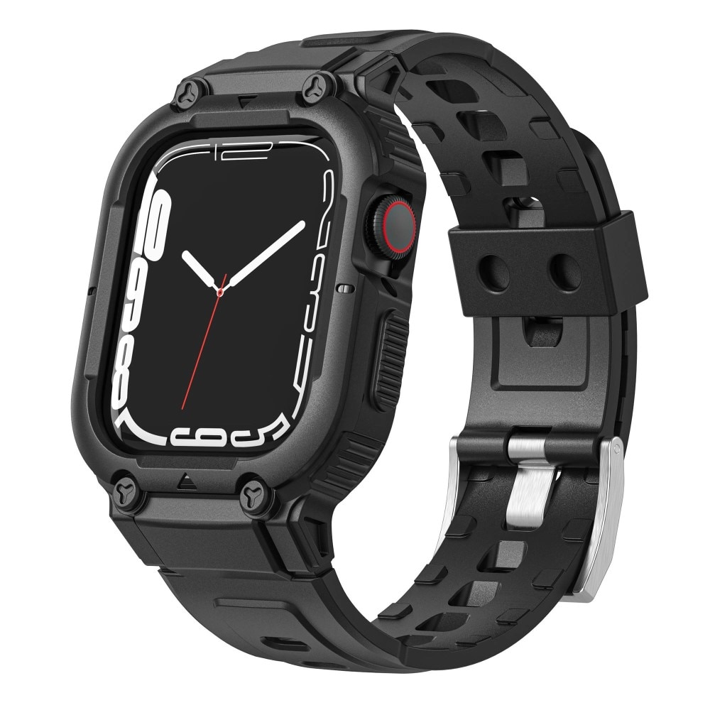 Cinturino con cover Avventura Apple Watch Ultra 2 49mm nero
