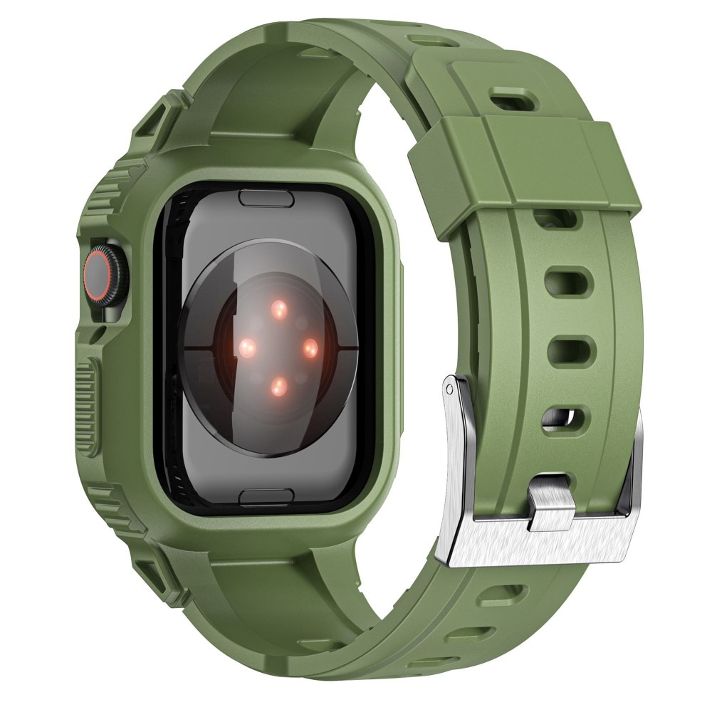 Cinturino con cover Avventura Apple Watch Ultra 49mm Verde
