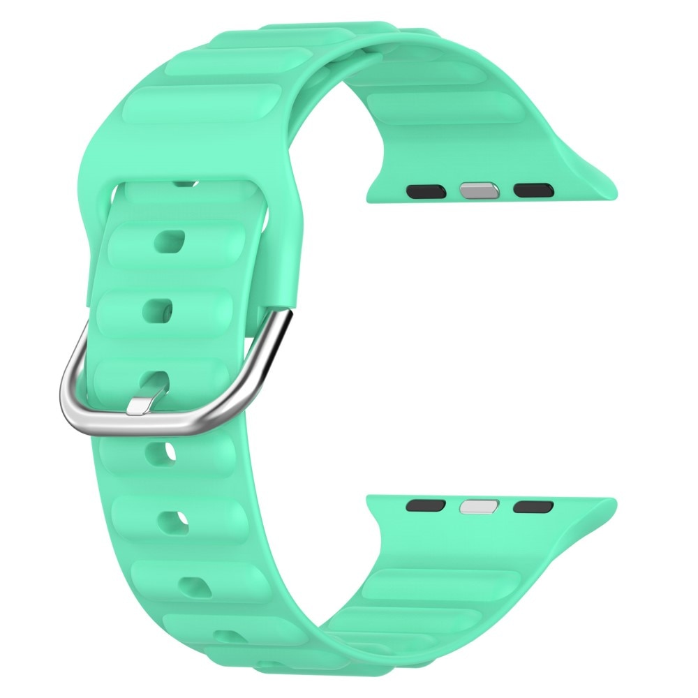 Cinturino in silicone Resistente Apple Watch 38/40/41 mm Verde