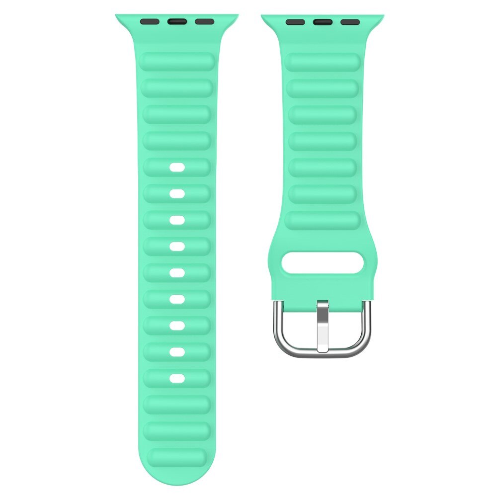 Cinturino in silicone Resistente Apple Watch 38/40/41 mm Verde