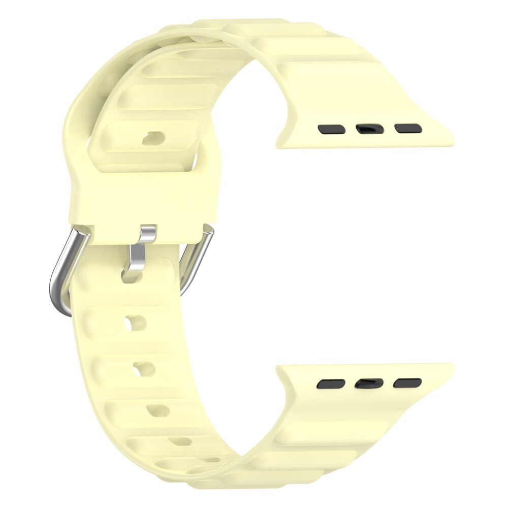 Cinturino in silicone Resistente Apple Watch 40mm giallo