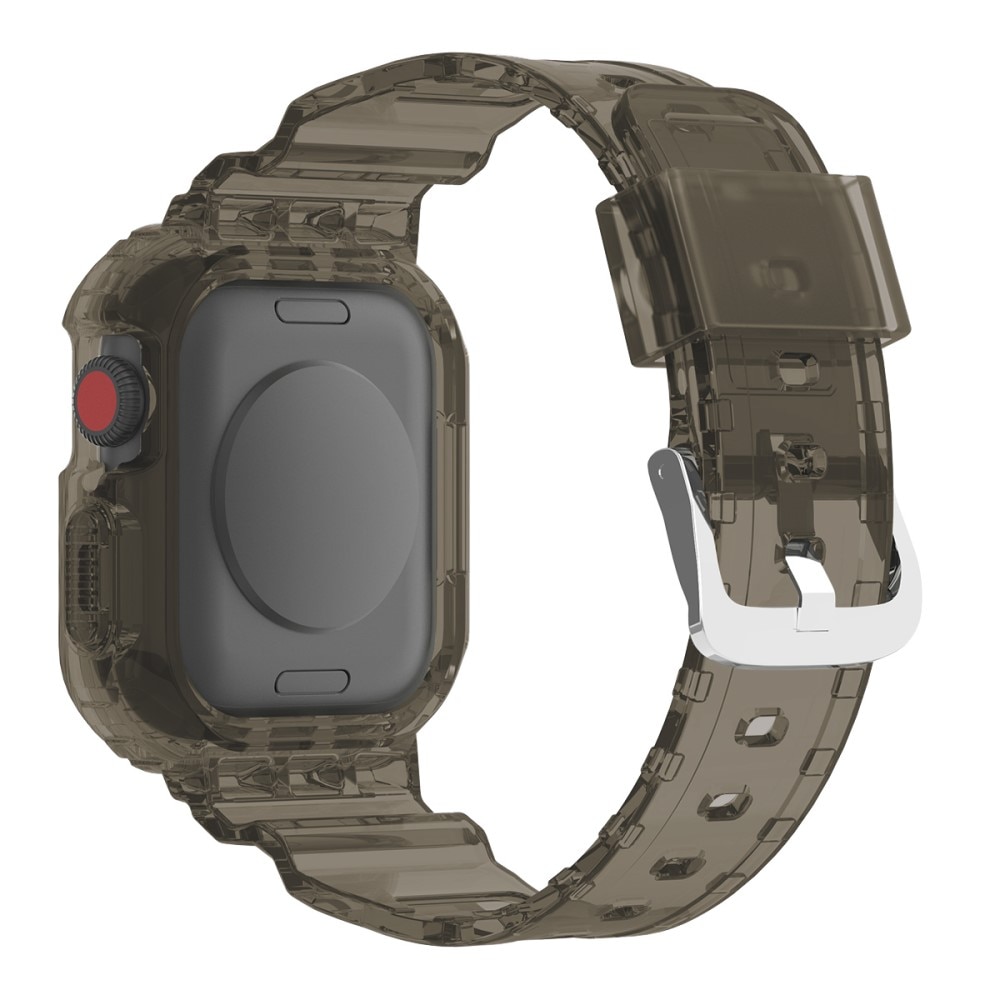 Cinturino con cover Crystal Apple Watch 41mm Series 9 grigio
