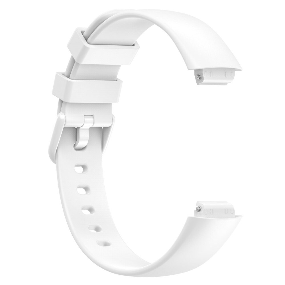 Cinturino in silicone per (Small) Fitbit Inspire 3, bianco