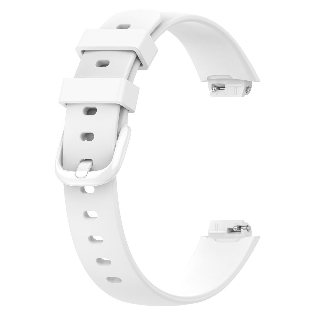 Cinturino in silicone per (Small) Fitbit Inspire 3, bianco