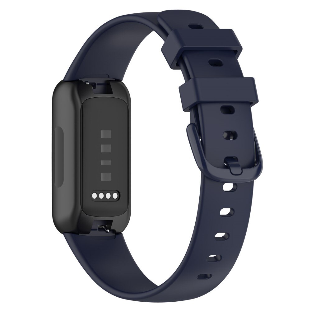 Cinturino in silicone per (Small) Fitbit Inspire 3, blu