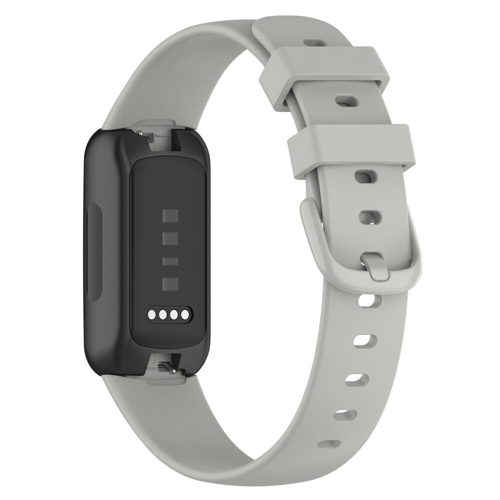 Cinturino in silicone per (Small) Fitbit Inspire 3, grigio