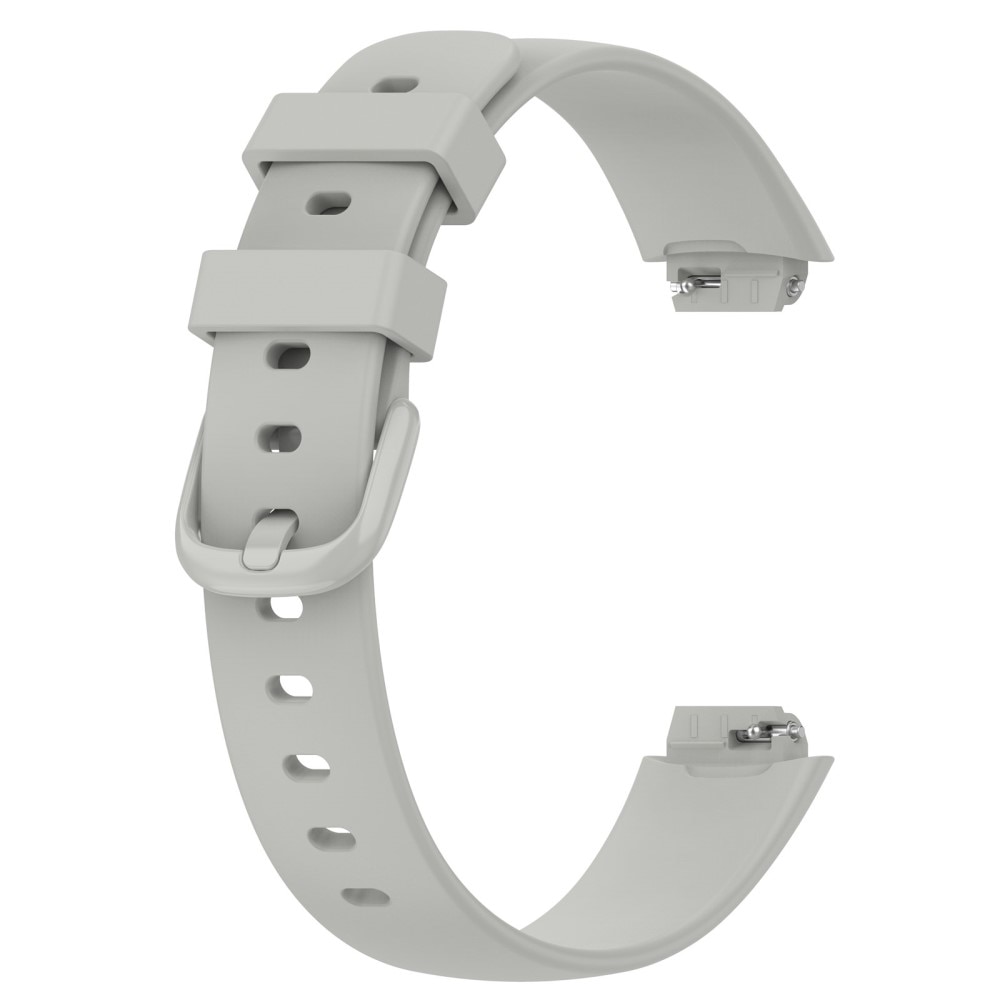 Cinturino in silicone per (Small) Fitbit Inspire 3, grigio