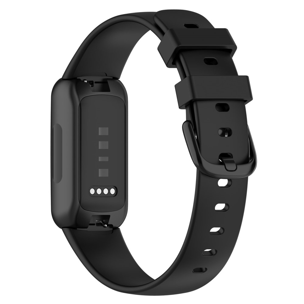 Cinturino in silicone per (Small) Fitbit Inspire 3, nero